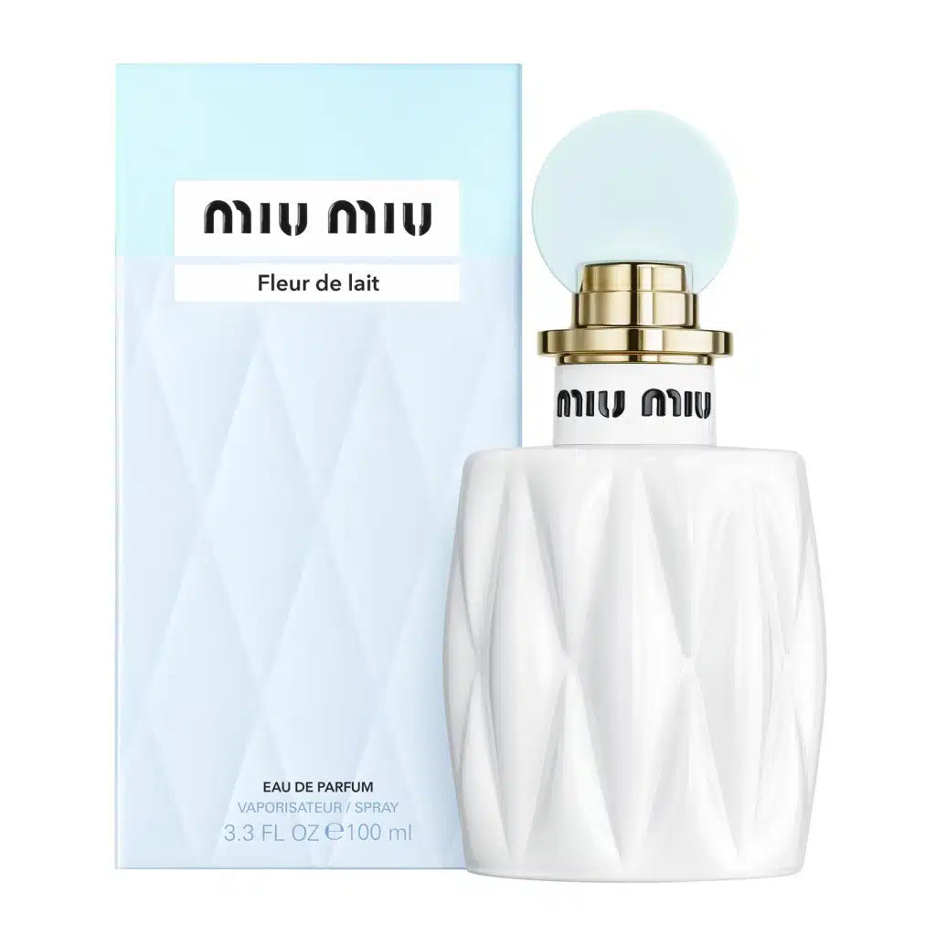 Miu Miu Fleur de Lait Eau de Parfum – 100 ml / 3.4 fl oz Women’s Perfume