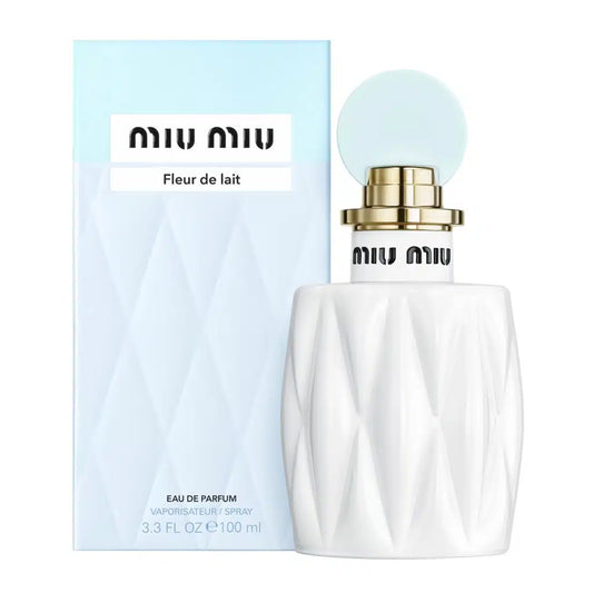 Miu Miu Fleur de Lait Eau de Parfum – 100 ml / 3.4 fl oz Women’s Perfume